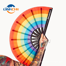 customized new style large folding hand fan